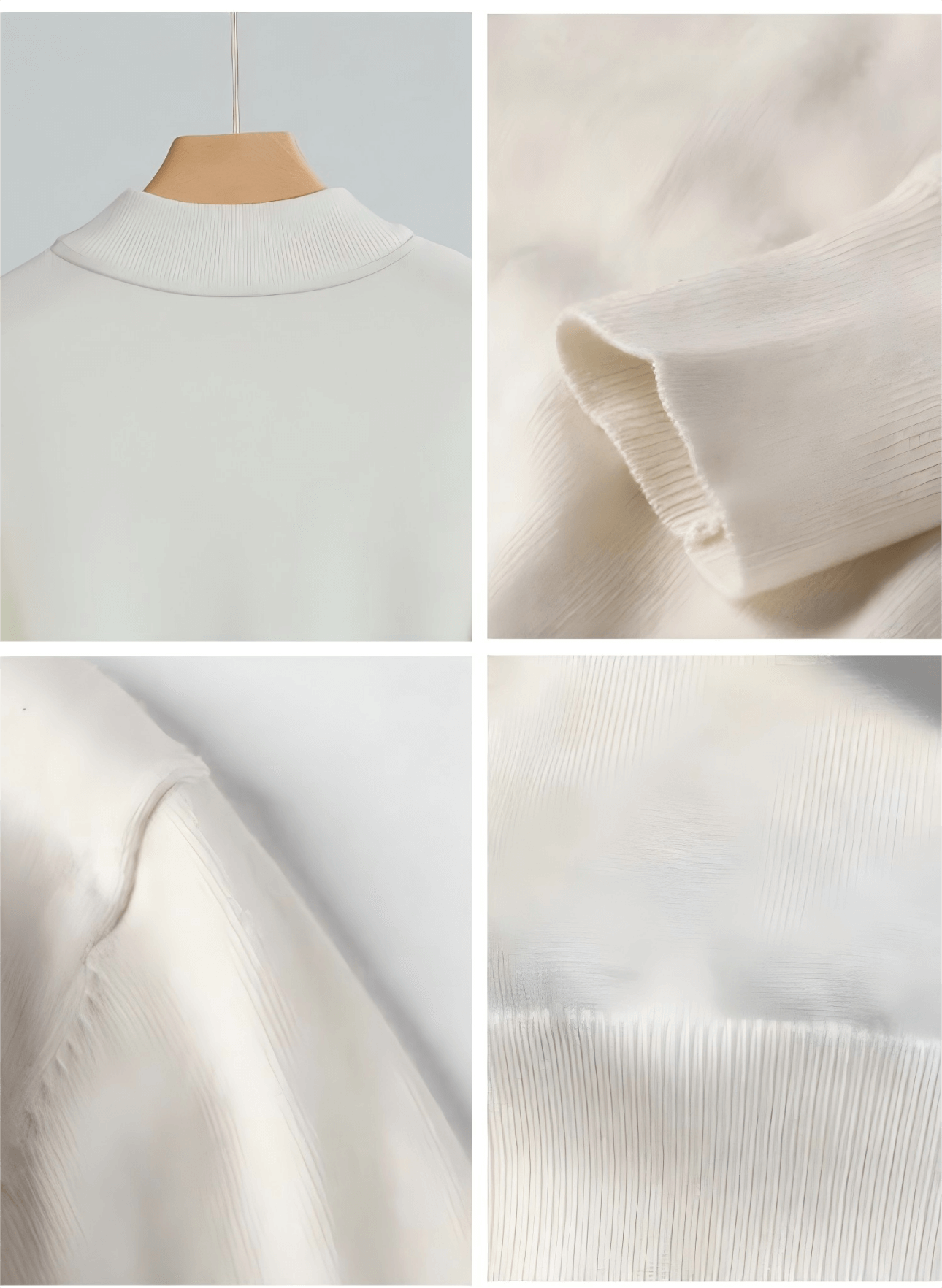 Turtleneck Knitted Sweater - Men's Half Neck OEM Manufacturer - aprilsu