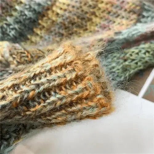 Custom OEM Knitwear Manufacturing for Blended Yarn Sweaters - aprilsu