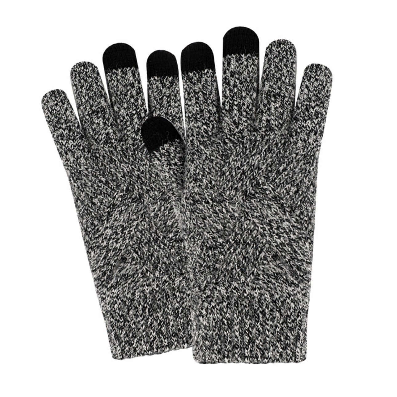 OEM touchscreen gloves in unisex diamond pattern, perfect for winter and touchscreen devices.