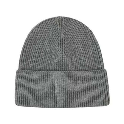 Beanie Hat OEM - Unisex Winter Knit Hat in Gray, Soft Knit Fabric, Warm and Stylish for Cold Weather