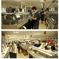 Efficient bulk knitwear production line for OEM/ODM orders in our facility