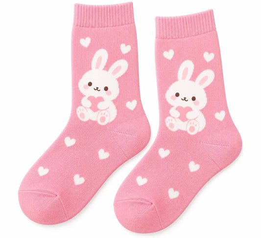 Custom Bunny Jacquard Knit Socks OEM/ODM - WholesaleAprilSu