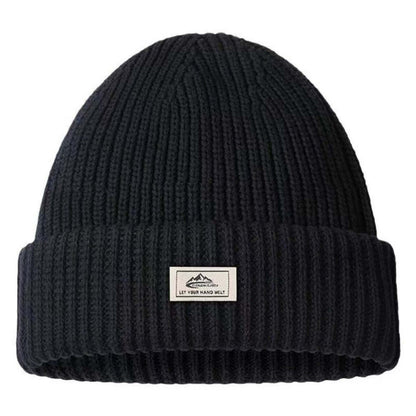 Warm Hat OEM - Men's 2-in-1 Beanie & Face Mask in black, stylish knitted design for warmth and comfort.