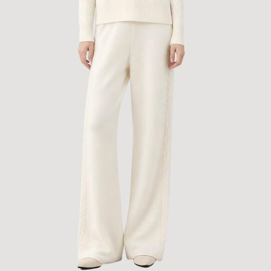 Women’s Merino Wool Knit Trousers | Custom OEM ODM - WholesaleAprilSu